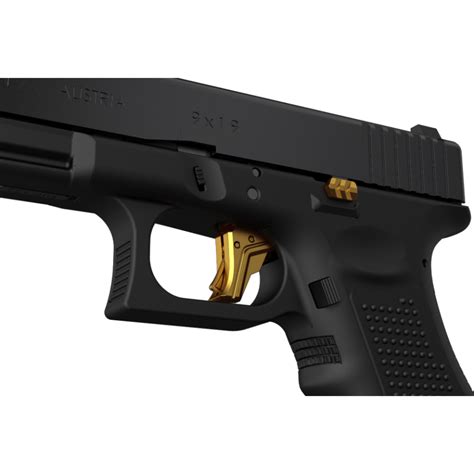 Tyrant Designs Itts Gold Trigger For Glock 43 43x 48 Tacdom