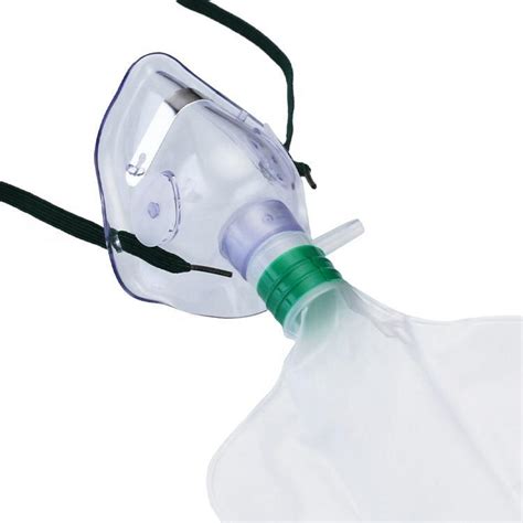Cheap Price Ce Iso Approved Medical Pvc Oxygen Mask With Reservoir Bag China Oxygen Breathing