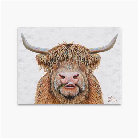 Hamish The Highland Cow Original Prints