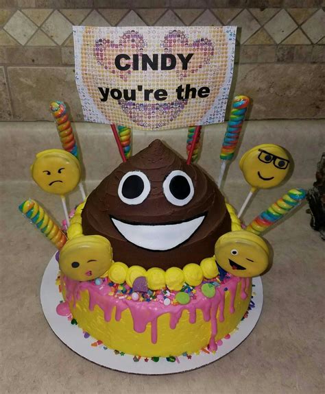 Emoji Poop Cake Poop Cake Emoji Poop Cake Cake