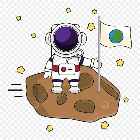 Astronaut Cartoon Cute Vector Png Images Cute Cartoon Astronaut With