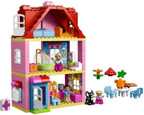 There are also frequently asked questions, a product rating and feedback from users to enable you to optimally use your product. Lego Duplo Play House 10505 new