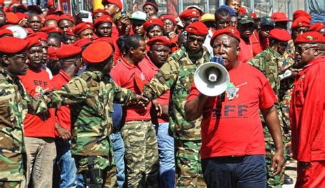 The Economic Freedom Fighters EFF Takes Gloves Off Over Apartheid Era Laws