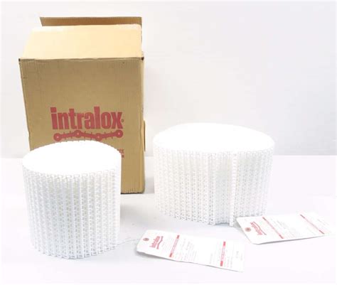 Intralox Series 1100 Flush Grid Conveyor Belt White 40ft 7 12in