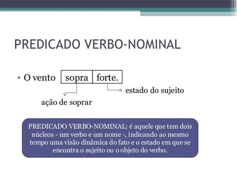 5 Exemplos De Predicado Verbo Nominal Novo Exemplo