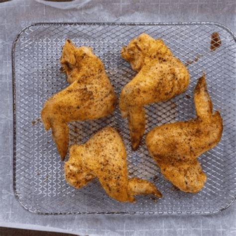 Air Fryer Naked Chicken Wings Fork To Spoon