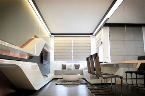 Ultra Modern Interior Featuring Futuristic Architecture 1 My Daily