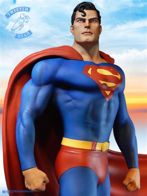 Dc Super Powers Collection Superman Statue Preview By