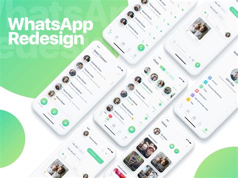 Whatsapp Redesign Concept By Mehul Nautiyal On Dribbble