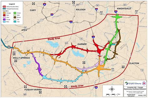 Ncdot Chooses Route For Complete 540 Project Triangle Business Journal