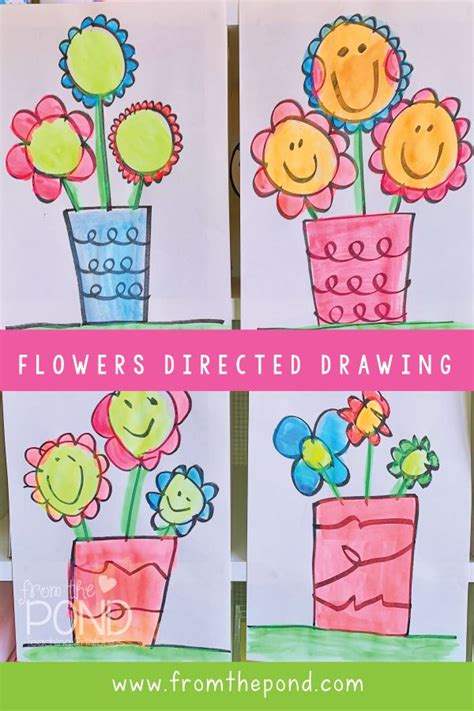A Cute Directed Drawing Project For Kindergarten And First Grade