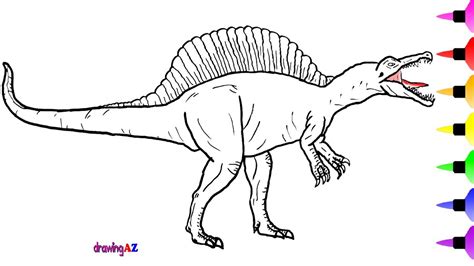 Get hold of these coloring sheets that are full of pictures and involve your kid in painting them. Dinosaurs Spinosaurus Coloring Pages