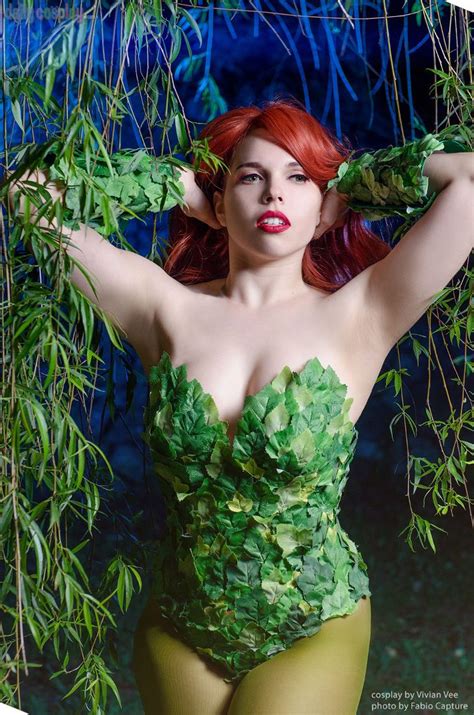 Vivian Vee As Poison Ivy From Batman Poison Ivy Cosplay Curvy