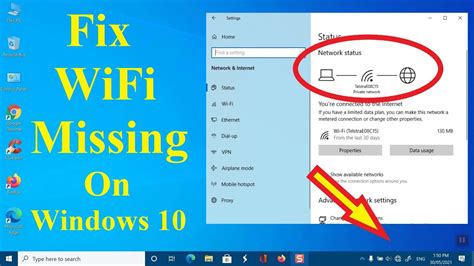 Fix Wifi Not Showing In Settings On Windows Fix Missing Wifi
