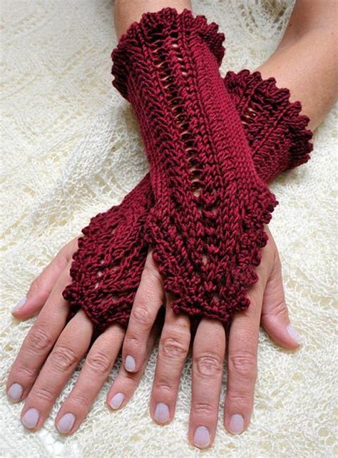 Gloves took note from all the previous decades and came in a number of other lengths, cuts, and colors. Victorian mitts "Phoebe" | Knitting gloves pattern ...