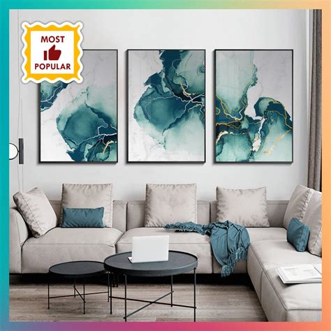 Water Color Framed Painting Printable Wall Art Abstract Print Etsy