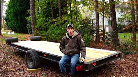 Maybe you would like to learn more about one of these? Homemade Flatbed Boat Trailer is Finished - YouTube