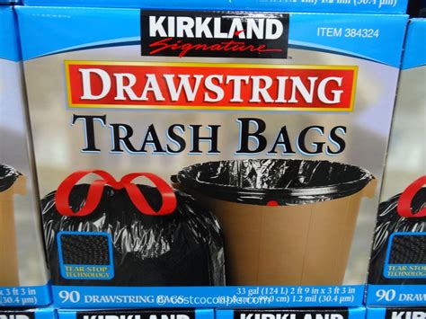 Maybe you would like to learn more about one of these? Kirkland Signature 33 Gal Drawstring Trash Bags