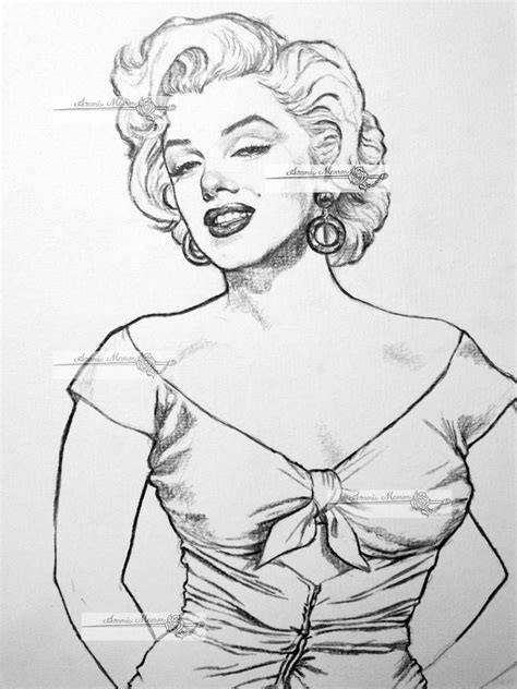 Rose Of Niagara By Aramismarron On Deviantart Marilyn Monroe Drawing