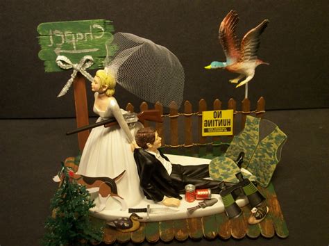 See more ideas about hunting cake, cupcake cakes, cake. Duck Hunting Wedding Cake Toppers | Hunting wedding cake ...