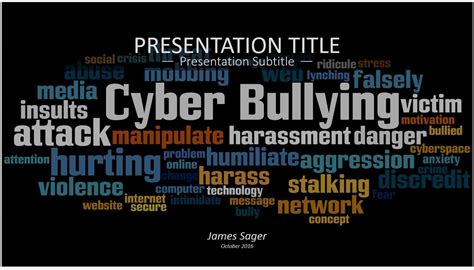 Free Anti Bullying Powerpoint Templates Printable Templates