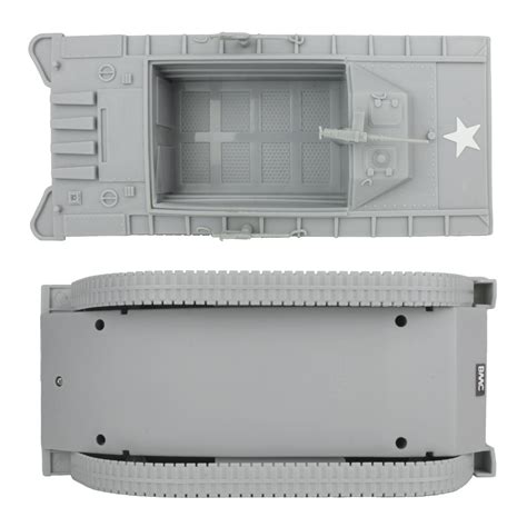 Bmc Ww2 Gray Amtrack Tank Vehicle For 54mm Plastic Army Victorybuy
