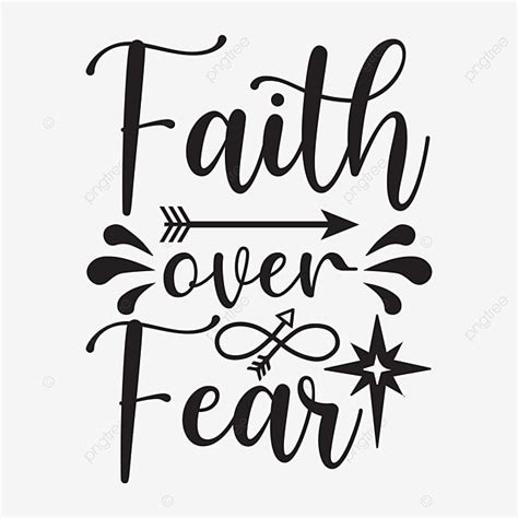 Faith Over Fear Clipart Transparent Png Hd Faith Over Fear Faith