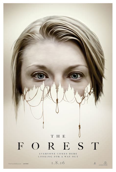 The Forest 2016 Movie Poster Natalie Dormer Heads To Suicide Forest