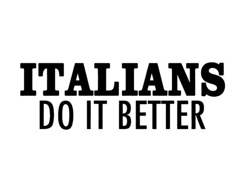 Italians Do It Better White Only T Shirt Etsy