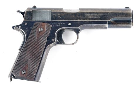 Lot Detail C Colt 1911 45 Acp Semi Automatic Pistol With Factory