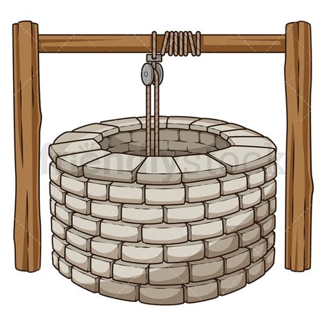 Medieval Well Clipart