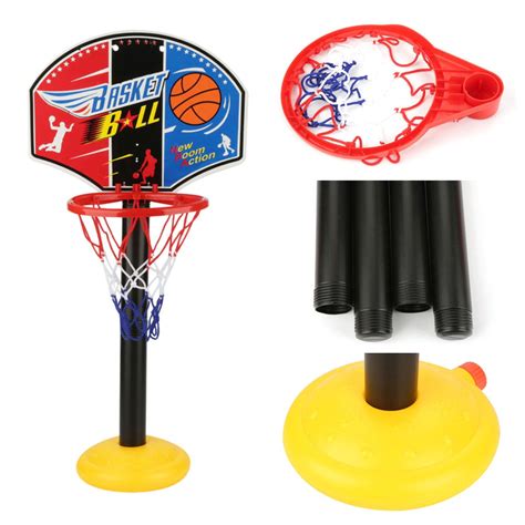 Topincn Basketball Miniaturebasketball Set Toyportable Adjustable