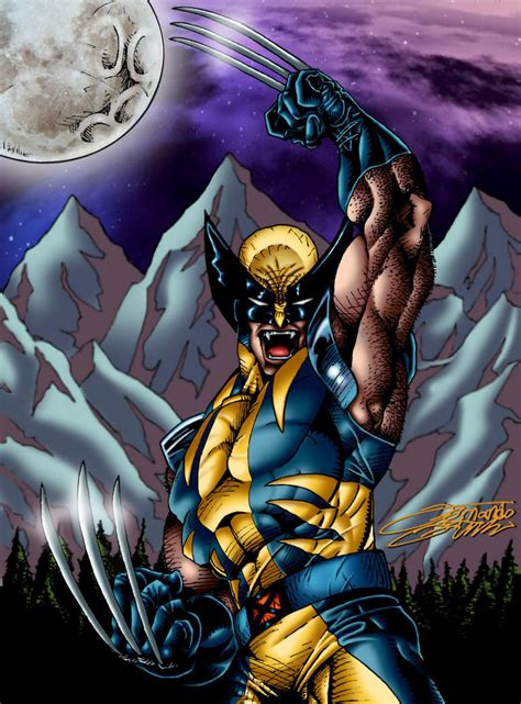 Wolverine Color By Vaxion On Deviantart