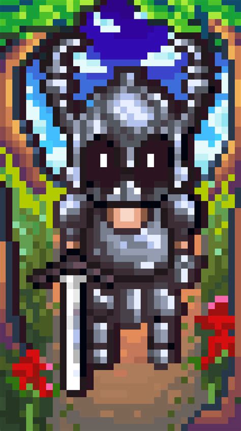 3rd Pixel Art Warrior By Trepksoto On Deviantart