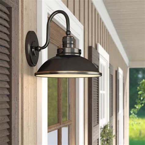 Laurel Foundry Modern Farmhouse Fannie Led Outdoor Barn Light And Reviews