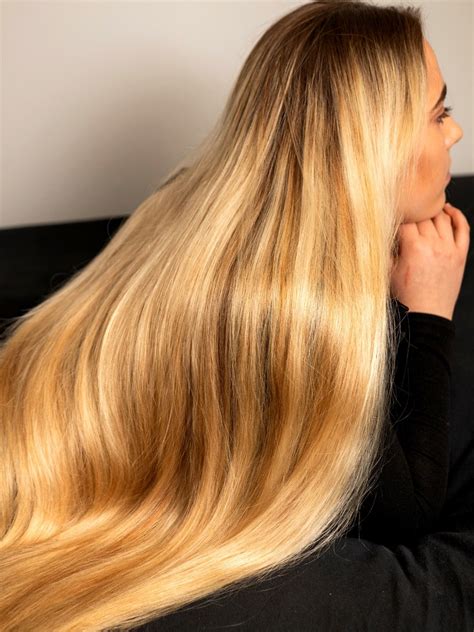 PHOTO SET - Blonde ultimate silky hair perfection phot ...