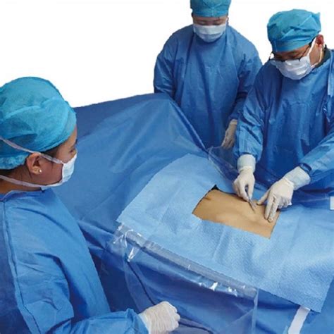 General Surgery Chest Surgical Drapes Anhui Medpurest Medical