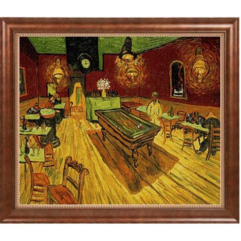 Van Gogh The Night Café Oil On Canvas