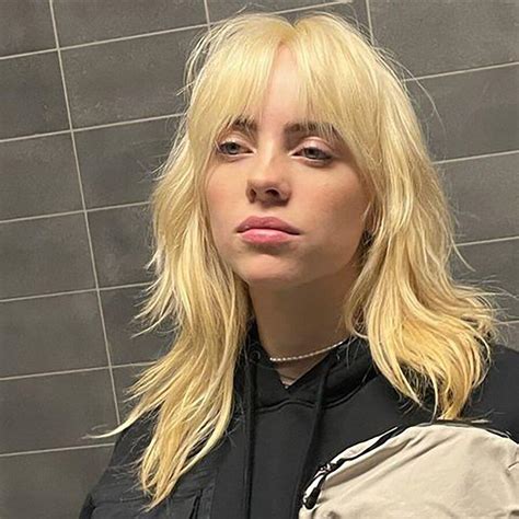 Billie Eilish Says Shes Been Hiding Her Blonde Hair For Months It