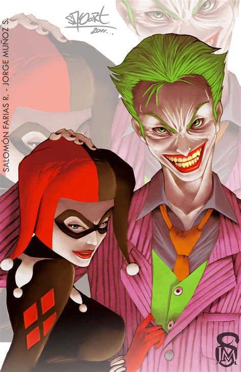 Joker And Harley Quinn By Sixfrid On Deviantart