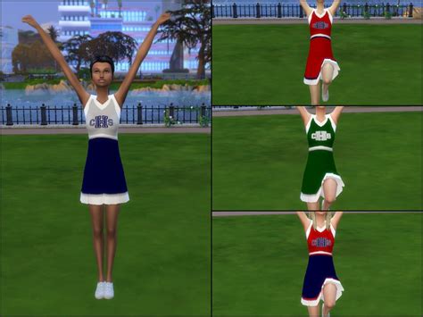 Sims 4 Cc Cheerleading Uniform