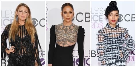 Peoples Choice Awards 2017 Best Dressed Celebrities On The Red Carpet
