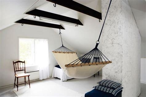 About 20% of these are hammocks, 0% are living room chairs, and 23% are patio swings. Indoor Hammock Ideas for Year-Round Summer Atmosphere