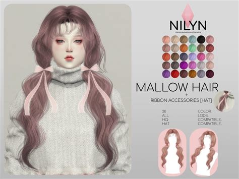 Sims 4 Info 2 File Of New Mesh Hair Accessories The Sims Game