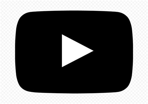 Hd B And W Youtube Yt Triangle Symbol Logo Icon Sign Png Citypng