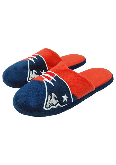 Check spelling or type a new query. NFL New England Patriots Colorblock Slide Slippers