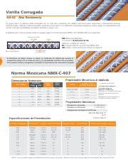Varilla Corrugada Pdf Varilla Corrugada GA 42 Alta Resistencia En