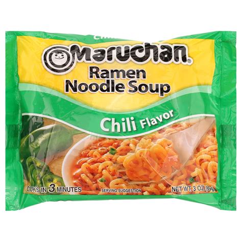 Maruchan Ramen Noodle Soup Chili Flavor 3 Oz