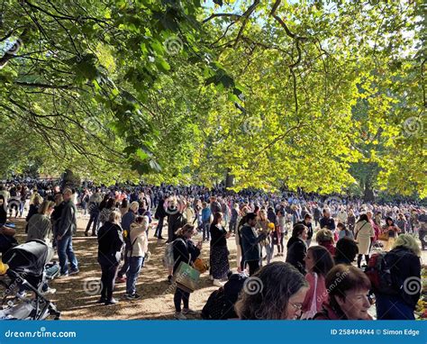 Floral Tributes To the Queen Editorial Stock Image - Image of nature