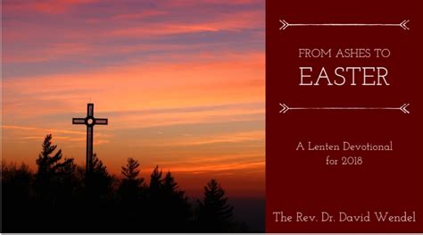 2018 Lenten Devotional North American Lutheran Church